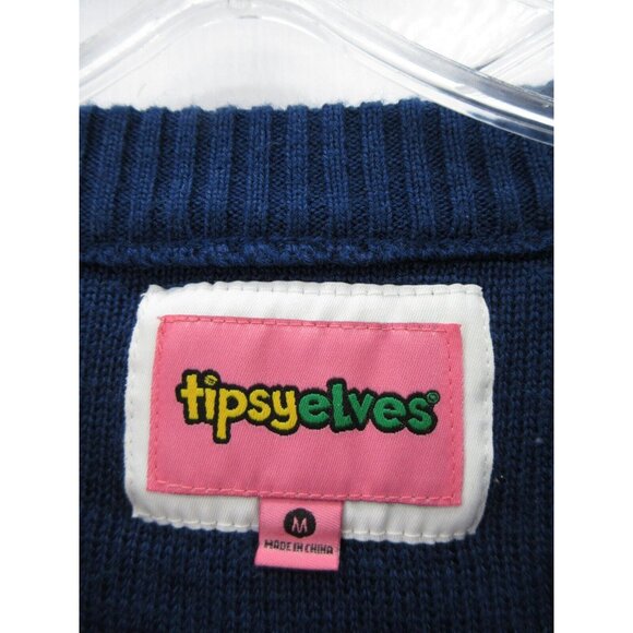 Tipsy Elves Sweater Medium Baby Jesus Ugly Christmas Holiday Pullover - Picture 9 of 11